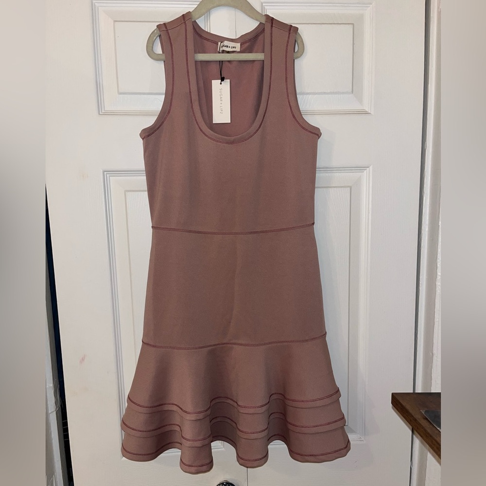 NWT Sugarlips Mauve Mini Dress